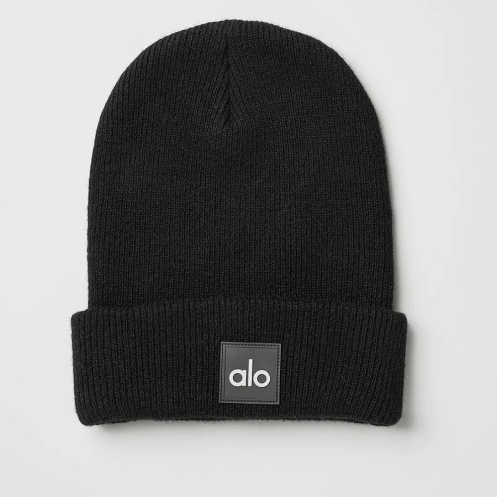 Alo Yoga Everyday Beanie Black